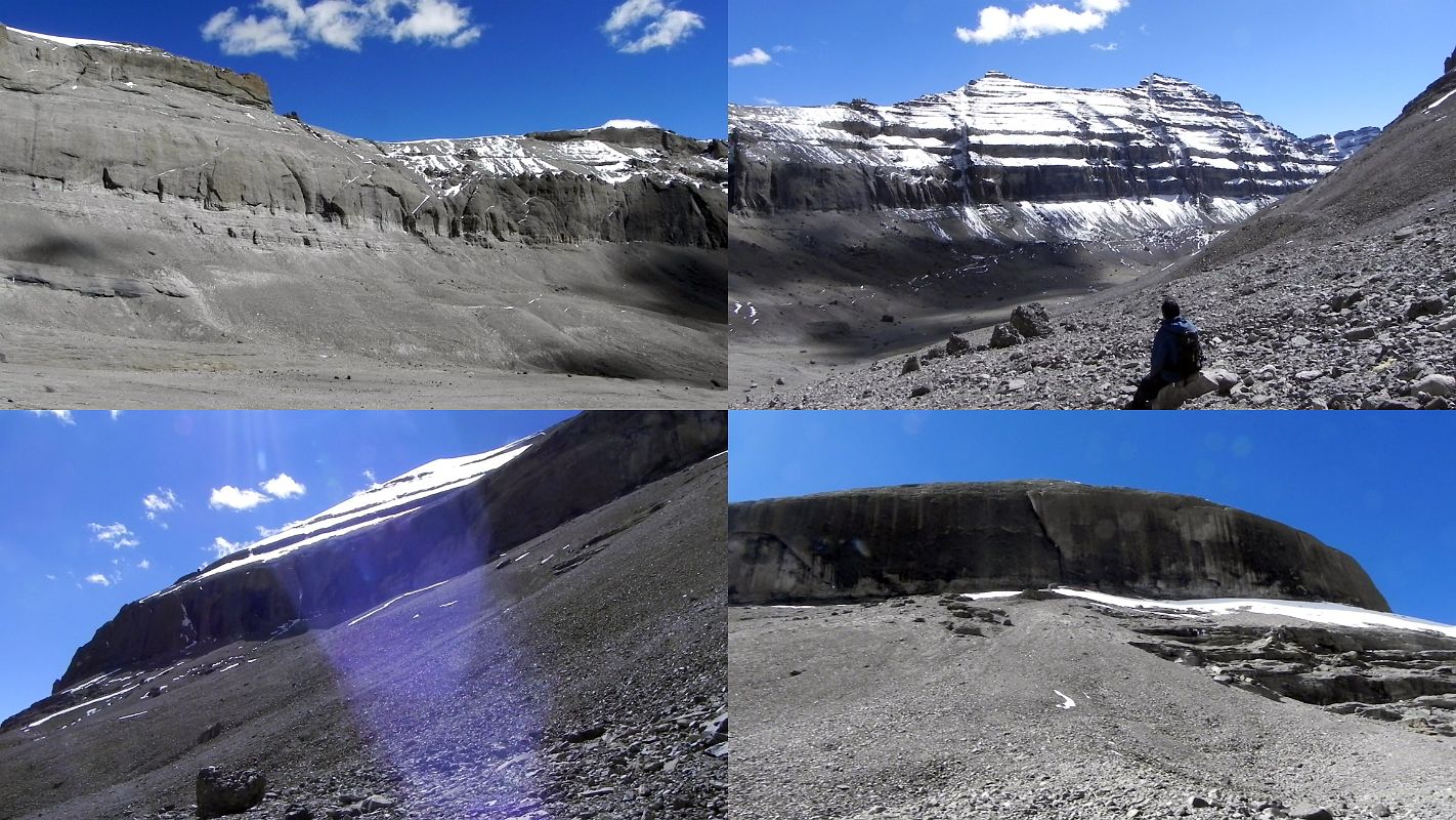 40 Panorama Down Eastern Valley To Nandi From Bottom Of Nandi Pass In Eastern Valley On Mount Kailash Inner Kora Nandi Parikrama We reached the bottom of the Nandi Pass (13:25, 5500m) in the Eastern Valley with this panorama down the valley and extending around to Nandi above.